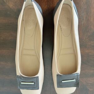 Women's Cream and Black Shoes